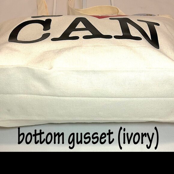 New Custom Designed "CARRY & GO" Large Canvas Tote Bags With Funny Canadiana Gra - Picture 9 of 16